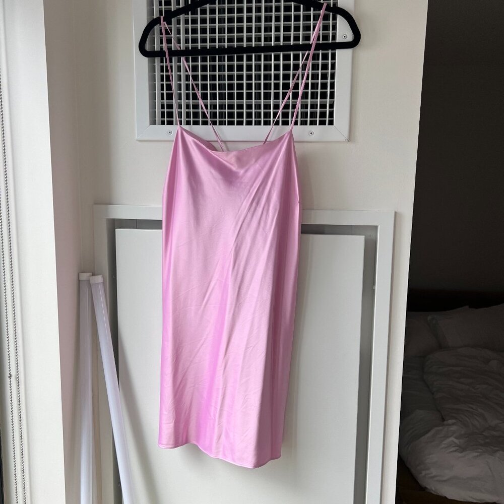 NWOT Parade Luxe Easy Slip Dress in Luxe Satin - medium - pink